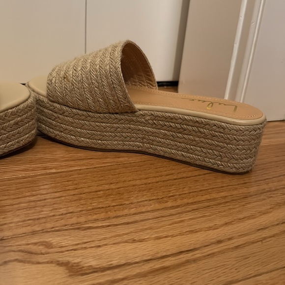 Lulus O'ahu 2 Natural Suede Espadrille Platforms - Picture 4 of 5